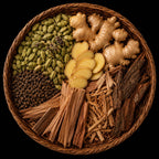 Augusta Aroma II Duftkerze - Kardamom, Ingwer & Zedernholz