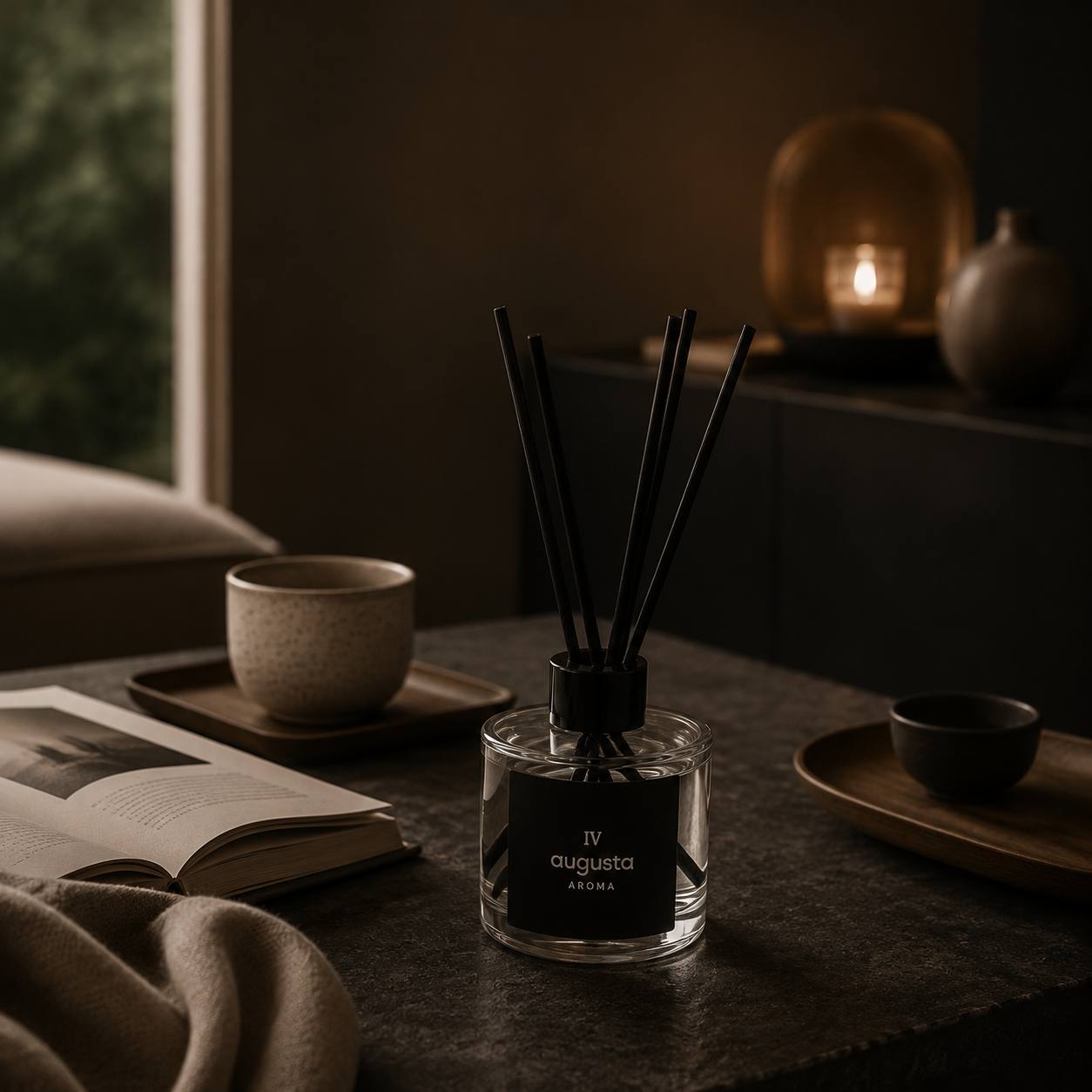 Duftdiffuser - Rose, Minze & Adlerholz