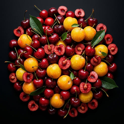Duftwachstörtchen mit Mirabellenpflaume