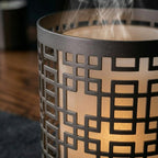 Serenity - Diffusor in Glas und Metall mit Kerzenhalter-Effekt