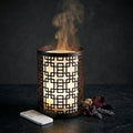 Serenity - Diffusor in Glas und Metall mit Kerzenhalter-Effekt